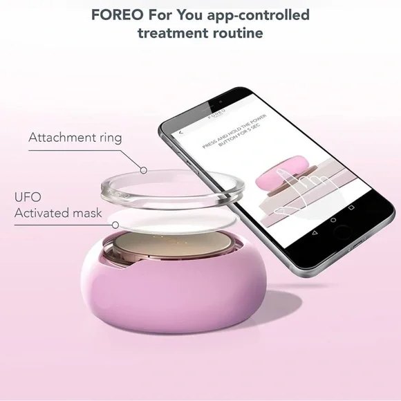 🆕 BNIB FOREO: UFO Mini Heated LED Power Pearl Pink (sealed)